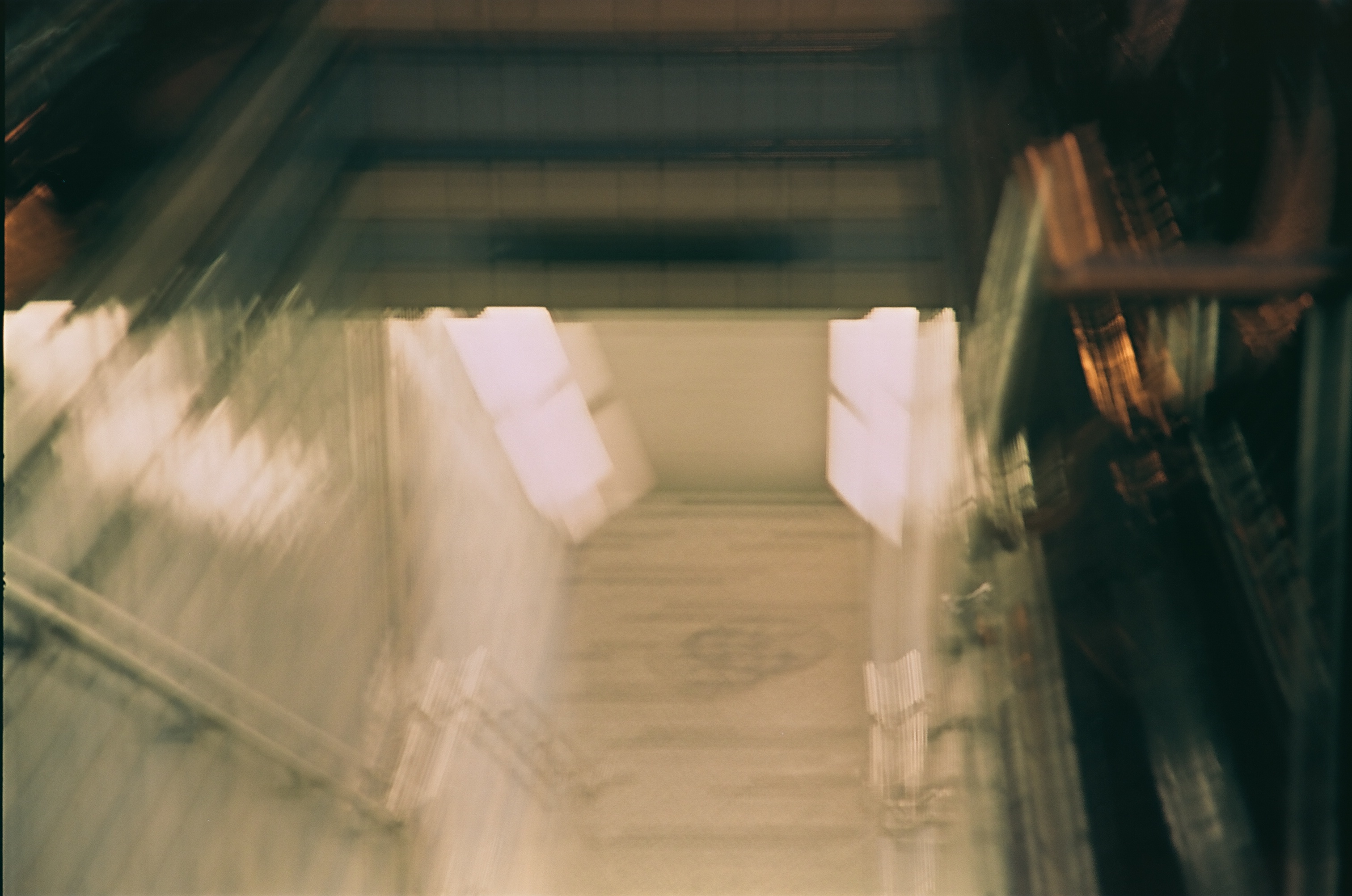 CTA subway stairs